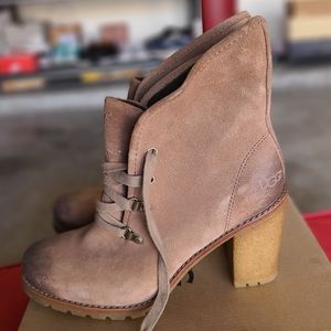 UGG scarpe vintage effect shoe boot woman size 10